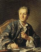 LOO, Carle van Portrait of Diderot oil